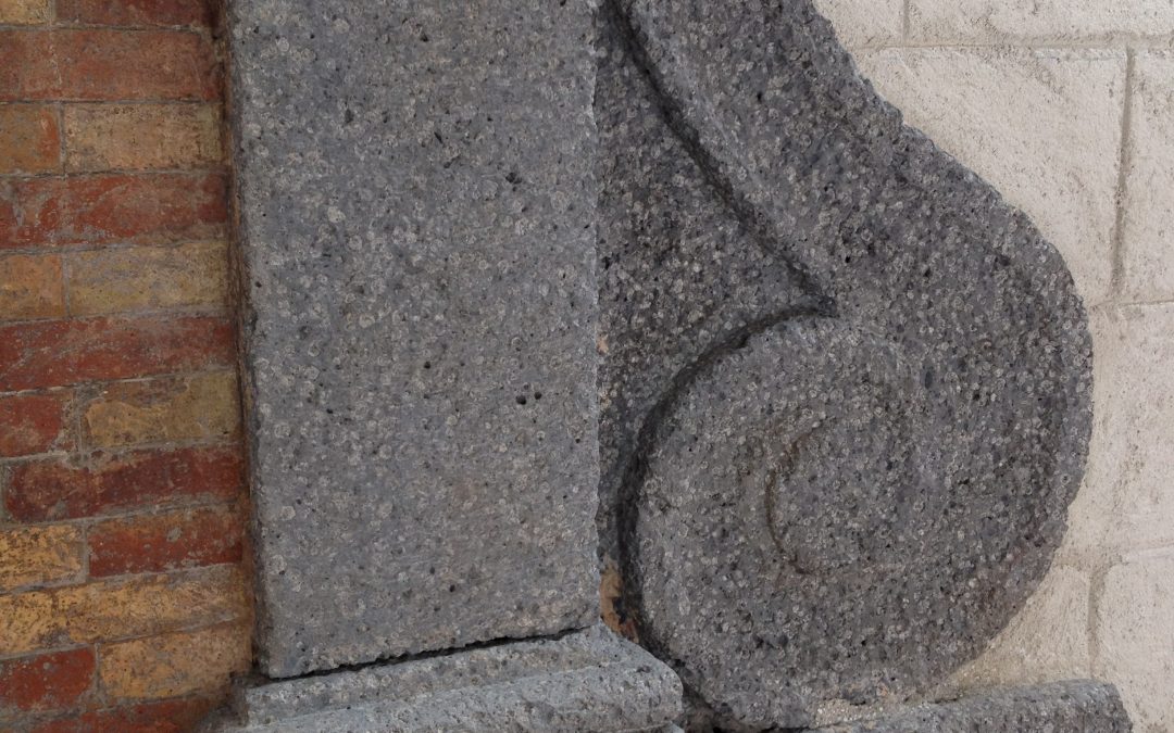 Sabbiatura fontana, piazza di Carnognano